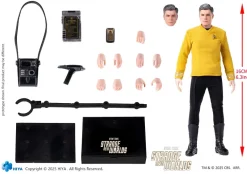 Hiya Toys Star Trek Strange New Worlds Pike 1/12 Action Figure JAPAN OFFICIAL
