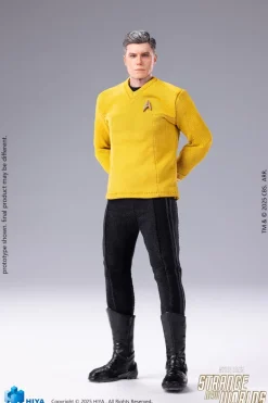 Hiya Toys Star Trek Strange New Worlds Pike 1/12 Action Figure JAPAN OFFICIAL