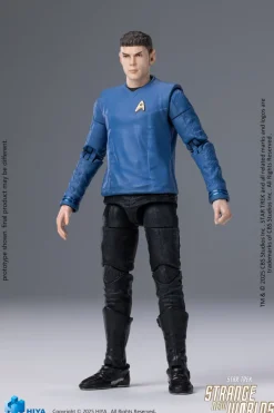 Hiya Toys Star Trek Strange New Worlds Mr. Spock 1/18 Action Figure JAPAN