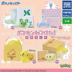 I found a Pokemon! Mascot Complete Set Figure Capsule Toy JAPAN OFFICIAL