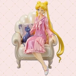 Ichiban Kuji Sailor Moon Cosmos Antique Style Usagi & Luna Last One Prize Figure