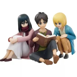 Ichiban Kuji The Rumbling Attack on Titan Eren & Mikasa & Armin Prize A Figure