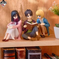 Ichiban Kuji The Rumbling Attack on Titan Eren & Mikasa & Armin Prize A Figure