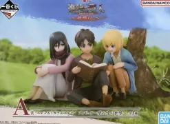Ichiban Kuji The Rumbling Attack on Titan Eren & Mikasa & Armin Prize A Figure