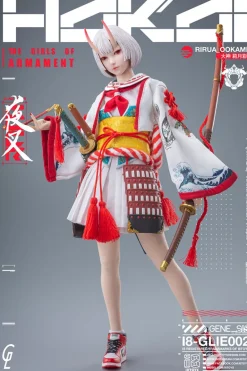 i8TOYS x Gharliera The Girls Of Armament Riruna Ookami 1/6 Action Figure JAPAN