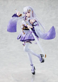 KADOKAWA KDcolle Re:ZERO Emilia Combat Outfit ver. 1/7 Figure JAPAN OFFICIAL