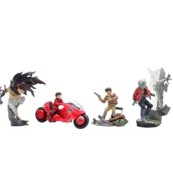 Kaiyodo miniQ AKIRA PART.1 Kaneda 6Pack BOX Figure JAPAN OFFICIAL