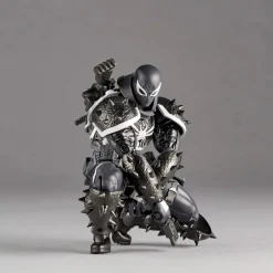 Kaiyodo Revoltech Amazing Yamaguchi Agent Venom Action Figure JAPAN OFFICIAL