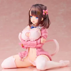 Katto Illustration Ribbon Hairpin Chan Nekorindou Illustration Figure JAPAN