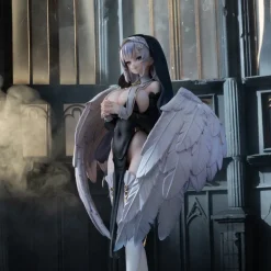 KAWA DESIGN Angel Sister Holy Wing Normal Edition 1/6 Figure JAPAN OFFICIAL