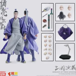 KEEPGOING Studio Sangokushi Engi Zhuge Liang 1/12 Action Figure JAPAN OFFICIAL