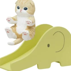 Kitan Club mofusand Slide Cat Complete Set Figure Capsule Toy JAPAN OFFICIAL