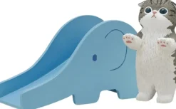 Kitan Club mofusand Slide Cat Complete Set Figure Capsule Toy JAPAN OFFICIAL