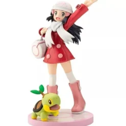 Kotobukiya ARTFX J Pokemon Series Dawn with Turtwig 1/8 Figure JAPAN OFFICIAL