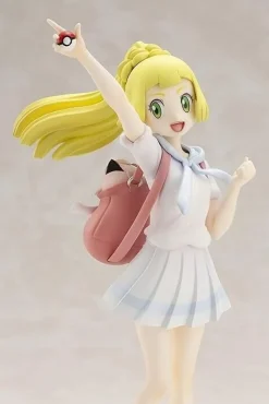 Kotobukiya Ganba Lillie & Clefairy Pokemon Center Original Figure JAPAN OFFICIAL