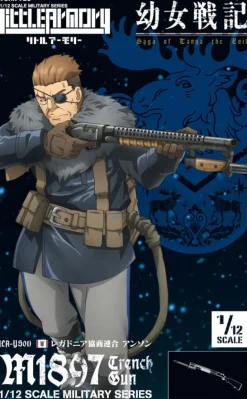 LittleArmory LA-YS01 Youjo Senki Anson M1897 Trench Gun 1/12 Model Kit JAPAN
