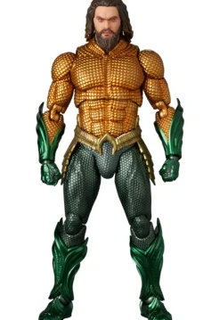 MAFEX No.267 MAFEX Aquaman Gold & Green Suit Aquaman and The Lost Kingdom Figure
