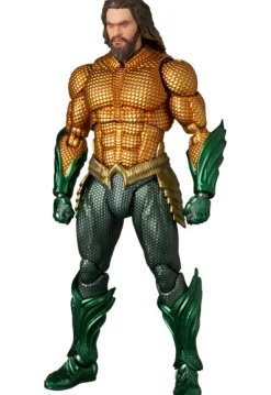 MAFEX No.267 MAFEX Aquaman Gold & Green Suit Aquaman and The Lost Kingdom Figure