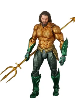 MAFEX No.267 MAFEX Aquaman Gold & Green Suit Aquaman and The Lost Kingdom Figure