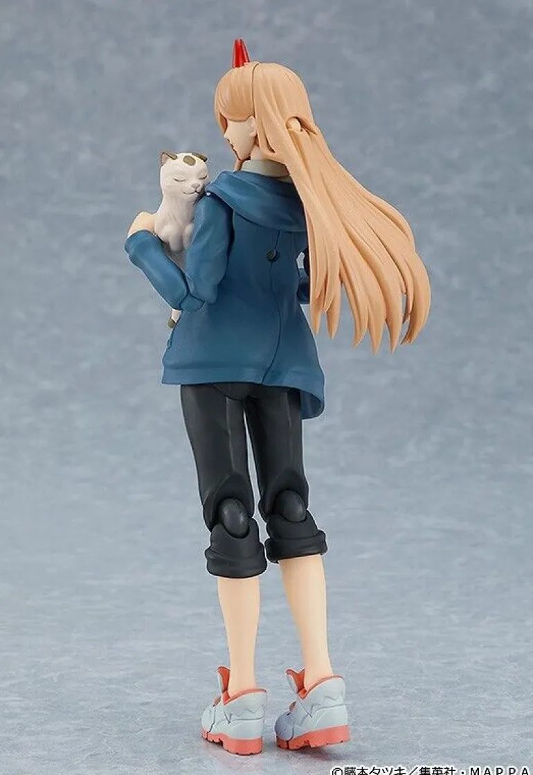 Max Factory figma Chainsaw Man Power Action Figure JAPAN OFFICIAL ZA-492