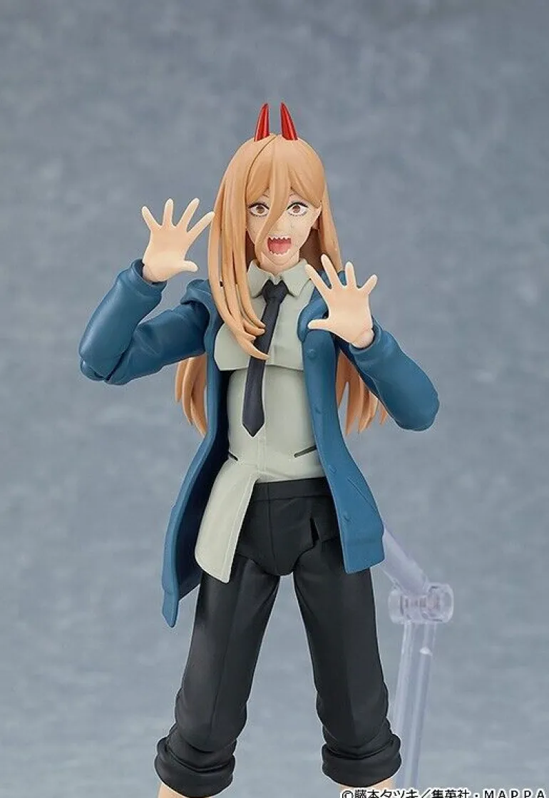 Max Factory figma Chainsaw Man Power Action Figure JAPAN OFFICIAL ZA-492