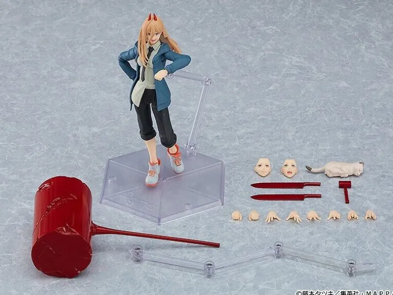 Max Factory figma Chainsaw Man Power Action Figure JAPAN OFFICIAL ZA-492