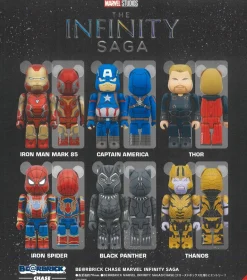 Medicom Toy BE@RBRICK Chase MARVEL Infinity Saga 12Pack BOX Action Figure JAPAN