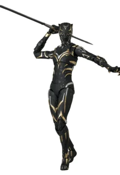 Medicom Toy MAFEX BLACK PANTHER WAKANDA FOREVE Action Figure JAPAN OFFICIAL