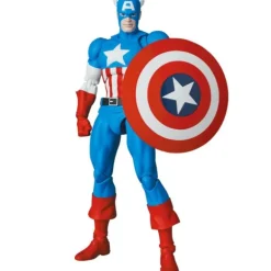 Medicom Toy MAFEX No.217 Captain America COMIC Ver. Action Figure JAPAN OFFICIAL