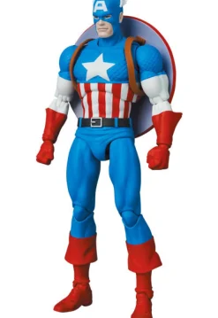 Medicom Toy MAFEX No.217 Captain America COMIC Ver. Action Figure JAPAN OFFICIAL