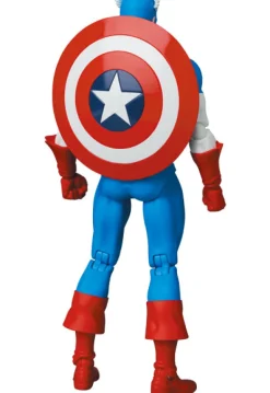 Medicom Toy MAFEX No.217 Captain America COMIC Ver. Action Figure JAPAN OFFICIAL