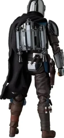 Medicom Toy MAFEX No.256 Star Wars The Mandalorian Chrome Ver. Action Figure