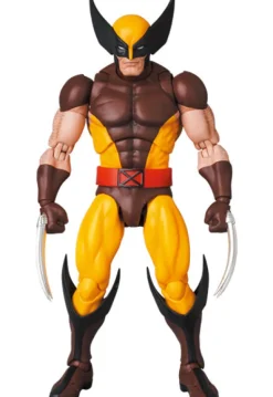 Medicom Toy MAFEX No.138 Wolverine BROWN COMIC Ver. Action Figure JAPAN OFFICIAL