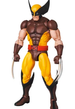 Medicom Toy MAFEX No.138 Wolverine BROWN COMIC Ver. Action Figure JAPAN OFFICIAL