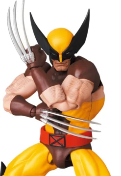 Medicom Toy MAFEX No.138 Wolverine BROWN COMIC Ver. Action Figure JAPAN OFFICIAL