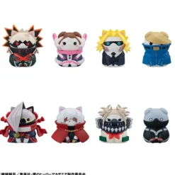 MEGA CAT PROJECT My Hero Academia HeroAca Nyanko NO.02 8Pack BOX Figure JAPAN