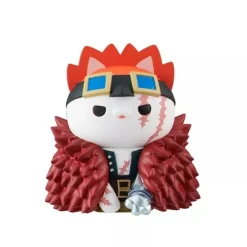 MEGA CAT PROJECT ONE PIECE Luffy and His Rivals All 8 Set Figure JAPAN OFFICIAL