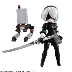 MegaHouse Desktop Army NieR:Automata Ver1.1a Collab 2B Action Figure JAPAN