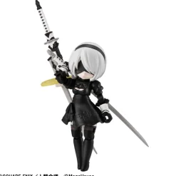MegaHouse Desktop Army NieR:Automata Ver1.1a Collab 2B Action Figure JAPAN