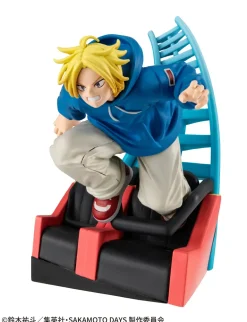 MegaHouse Puchirama Series SAKAMOTO DAYS Cut Out Scenes 4Pack BOX Figure JAPAN