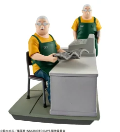 MegaHouse Puchirama Series SAKAMOTO DAYS Cut Out Scenes 4Pack BOX Figure JAPAN