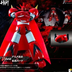 METAL HEAT Series Getter Dragon Getter Robo Armageddon Ver. Action Figure JAPAN