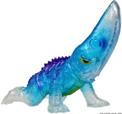 Middle Size Series Giant Evil Beast Guiron 1969 Clear Blue Ver Soft Vinyl Figure