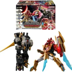 Minipla No.1 Sentai Gozyuger 03 Black Daizyuzin & Wolf Decalibur 50 Model Kit
