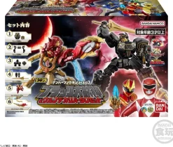 Minipla No.1 Sentai Gozyuger 03 Black Daizyuzin & Wolf Decalibur 50 Model Kit