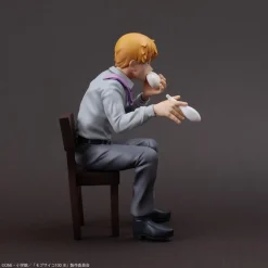 Mob Psycho 100 III x Bunbougu Cafe 2022 Figure Arataka Reigen JAPAN OFFICIAL