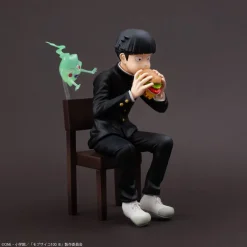 Mob Psycho 100 III x Bunbougu Cafe 2022 Figure Shigeo Kageyama & Dimple JAPAN