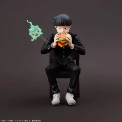 Mob Psycho 100 III x Bunbougu Cafe 2022 Figure Shigeo Kageyama & Dimple JAPAN