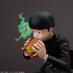 Mob Psycho 100 III x Bunbougu Cafe 2022 Figure Shigeo Kageyama & Dimple JAPAN