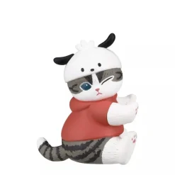 mofusand x Sanrio Characters Narikiri Figure 3 Complete Set Capsule Toy JAPAN